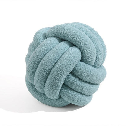 Knot Cushion Soft Teddy Fabric For Home