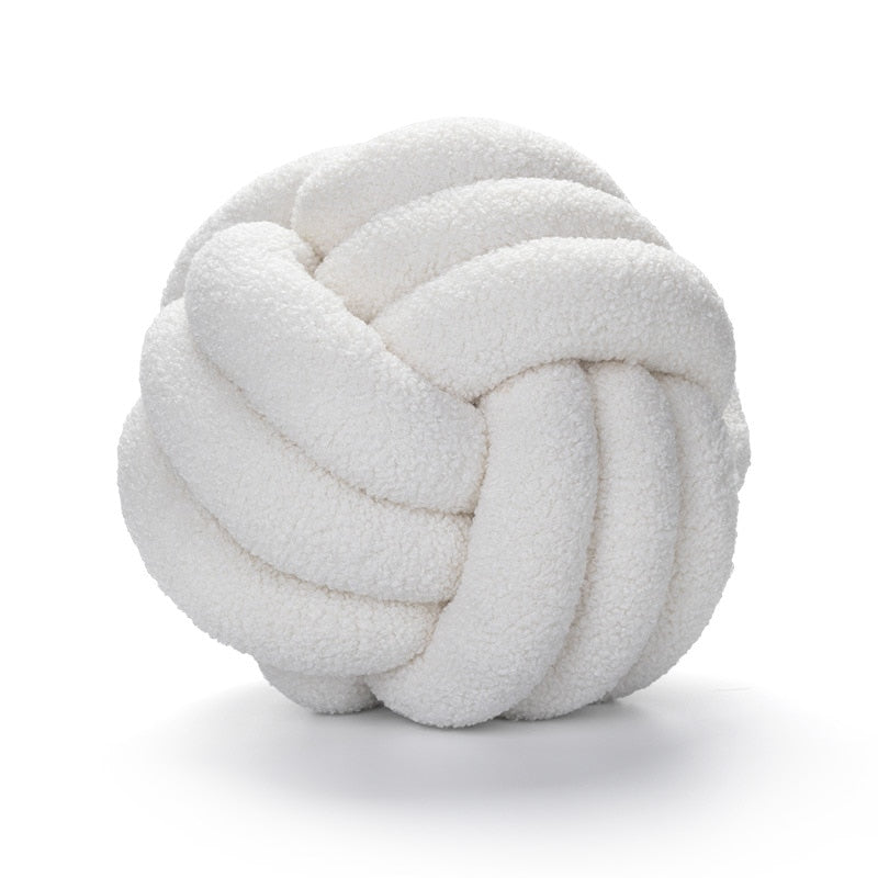 Knot Cushion Soft Teddy Fabric For Home