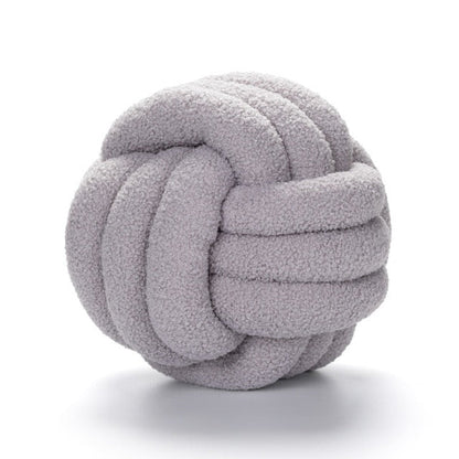 Knot Cushion Soft Teddy Fabric For Home