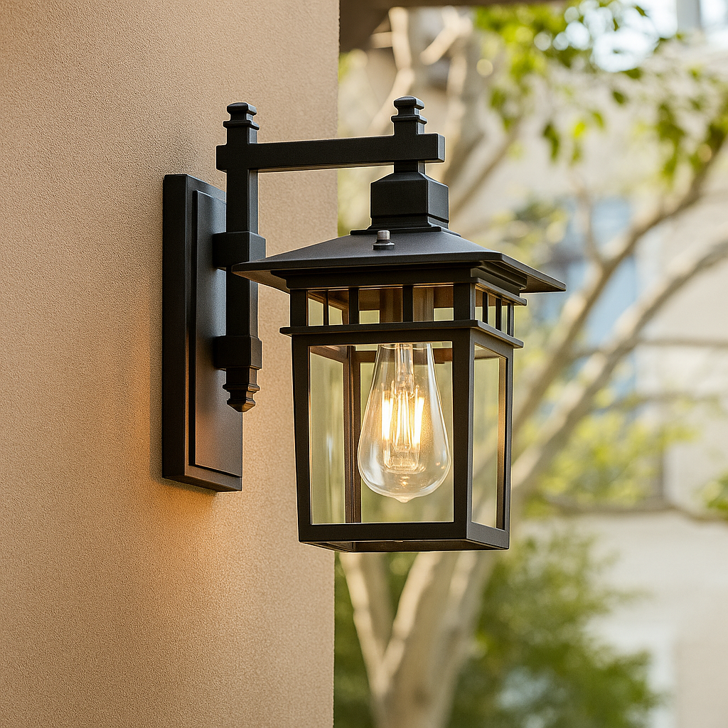 Outdoor Wall Light – IP65 – Adjustable Head – E27