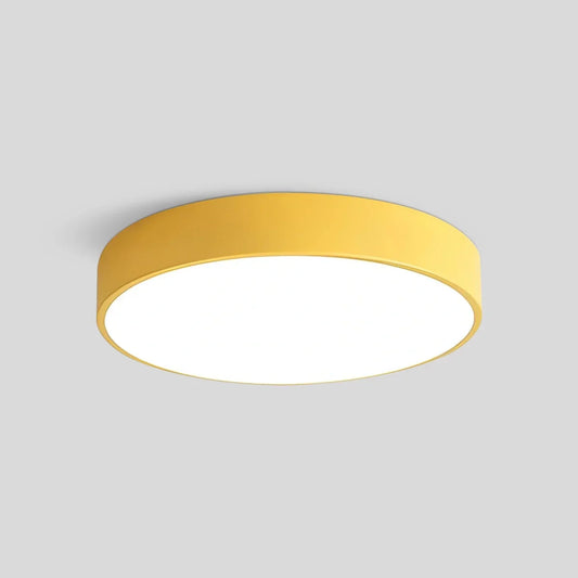 Round LED Ceiling Light Slim Profile Diffused Light