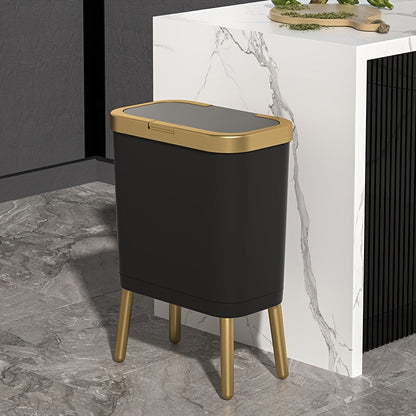 15L Rubbish Bin – Odour-Sealing Lid – Elevated Legs – Home Use