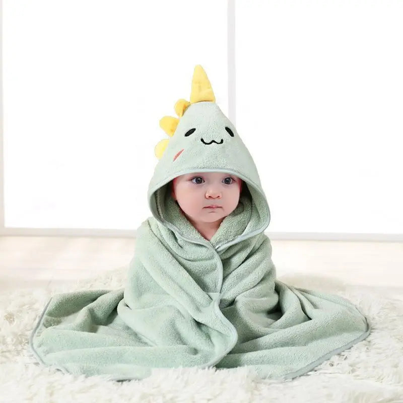Premium Ultra-Soft, Absorbent Bath Towel — 31.5" X 31.5" (80 X 80 Cm) — Breathable Towel with Adorable Animal Patterns (Doubles as a Bath Towel, Blanket, or Beach Towel) — an Essential Must-Have for All Seasons.