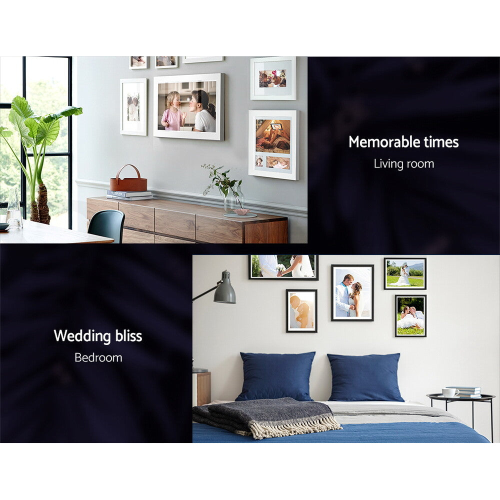 Artiss Photo Frames Set Picture Frame Family Wall Art White Black 3/11/26/30Pc