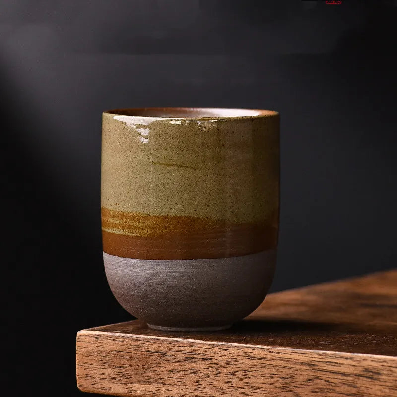 Japanese Tea Cup – Handmade Ceramic – Handleless Design