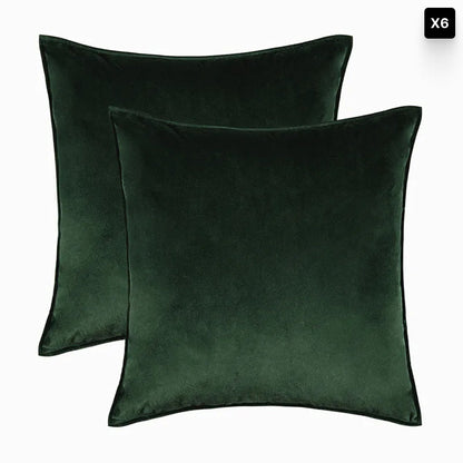 Velvet Cushion Cover – Soft Fabric – Hidden Zip