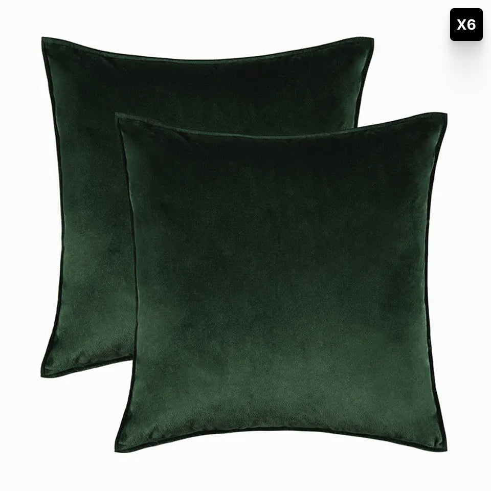 Velvet Cushion Cover – Soft Fabric – Hidden Zip