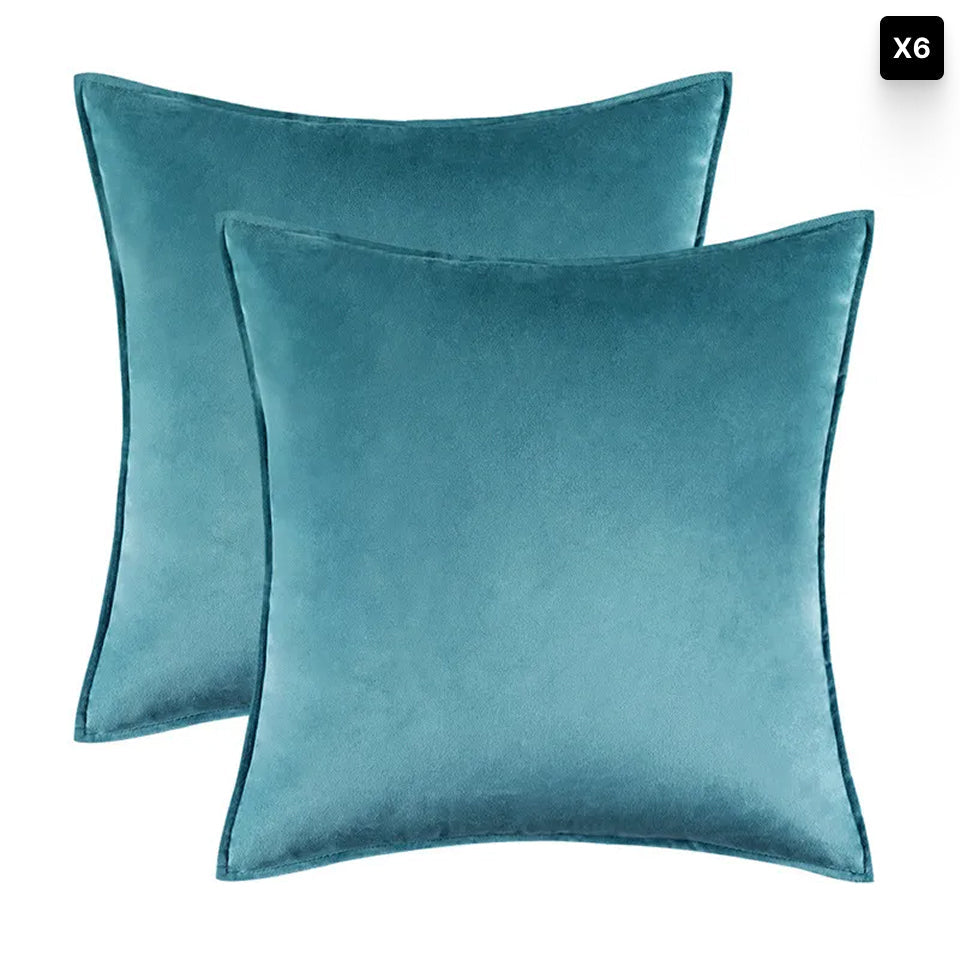 Velvet Cushion Cover – Soft Fabric – Hidden Zip