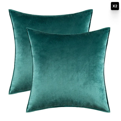Velvet Cushion Cover – Soft Fabric – Hidden Zip