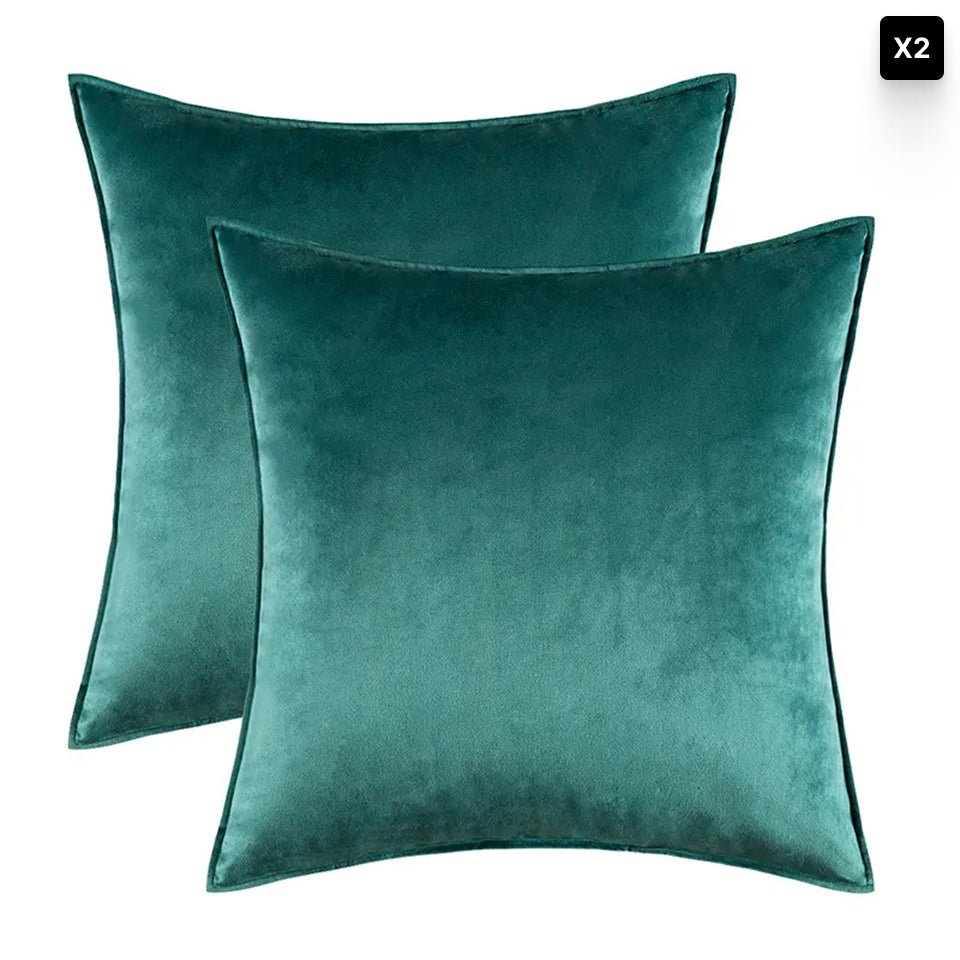 Velvet Cushion Cover – Soft Fabric – Hidden Zip