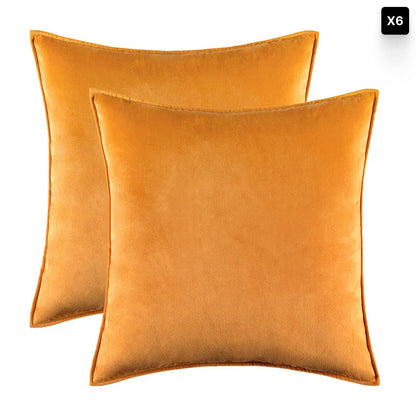 Velvet Cushion Cover – Soft Fabric – Hidden Zip