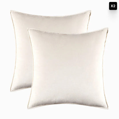 Velvet Cushion Cover – Soft Fabric – Hidden Zip