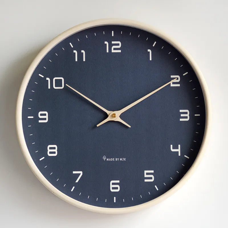 Wooden Wall Clock – Silent Movement – Minimalist Design