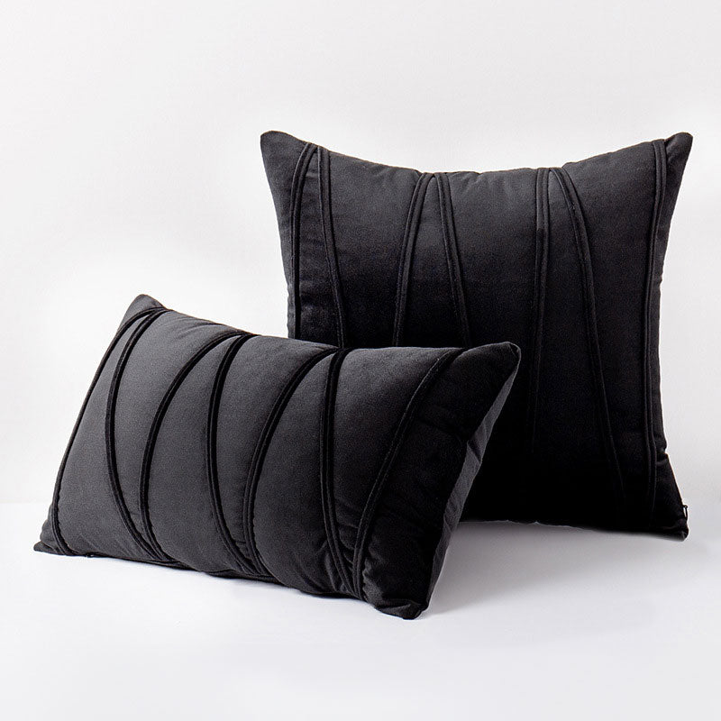 Velvet Cushion Cover Soft Polyester For Home