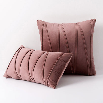 Velvet Cushion Cover Soft Polyester For Home
