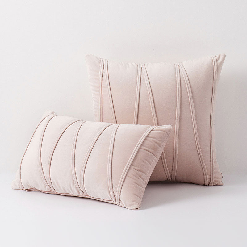 Velvet Cushion Cover Soft Polyester For Home