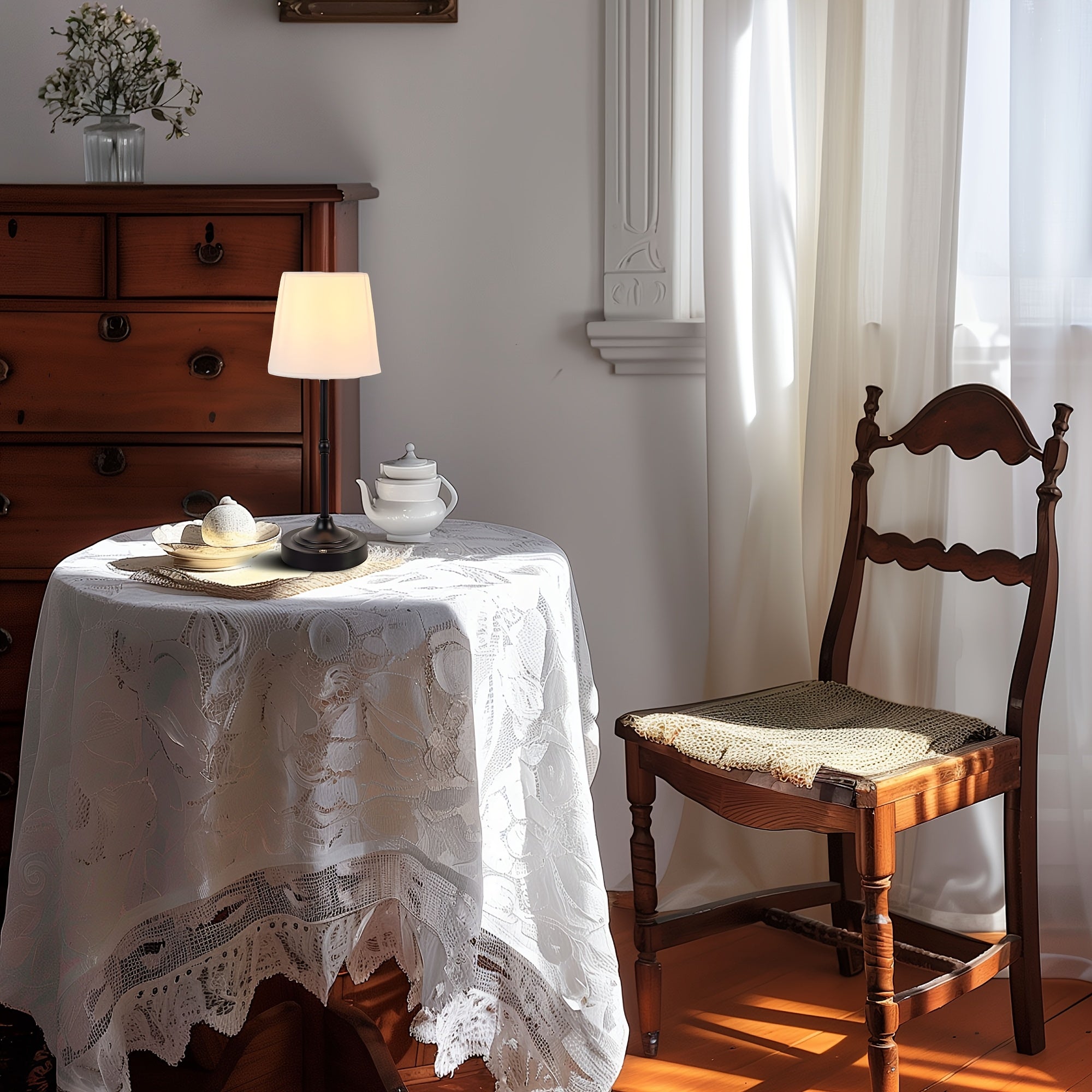 Rechargeable Table Lamp – Cordless – Dimmable LED – Touch Control