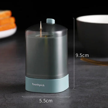 5 Colors Home Creative Automatic Pops up Toothpick Box Dispenser Home Living Room Dining Room Toothpick Storage Boxes Holder
