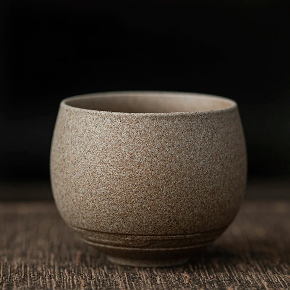 Ceramic Espresso Cups – Handmade Stoneware – Japandi Design