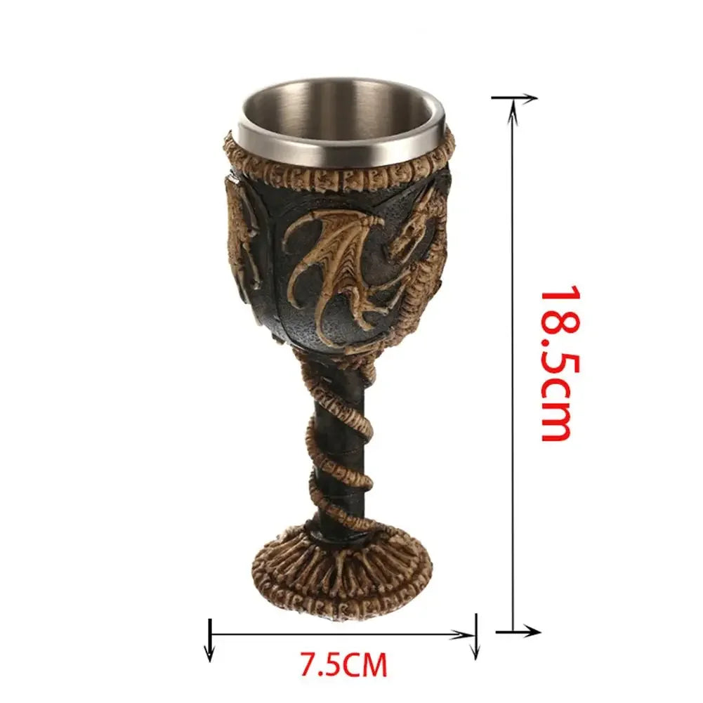 Viking Wood Style Beer Mug Simulation Wooden Barrel Beer Cup Double Wall Drinking Mug Metal Insulated 1PCS Bar Drinking Кружка