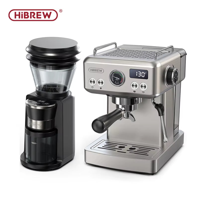 Coffee Mill Automatic Electric Coffee Grinder with 31 Gears for Espresso American Coffee Pour over Visual Bean Storage G3