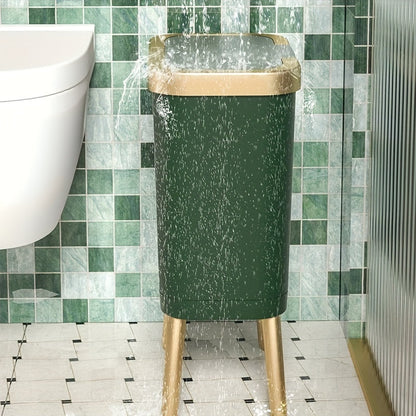 15L Rubbish Bin – Odour-Sealing Lid – Elevated Legs – Home Use