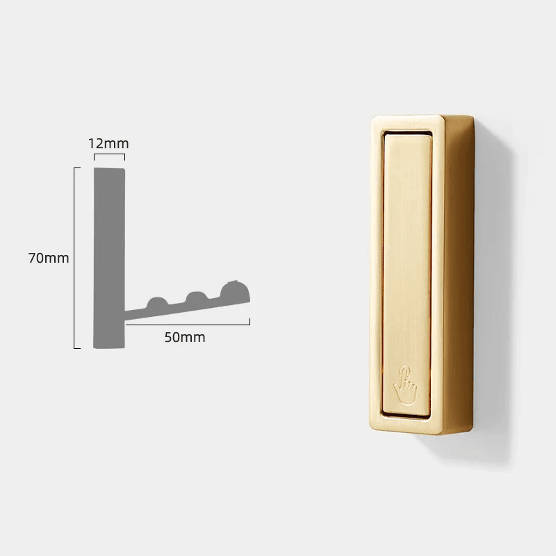 Folding Wall Hook – Zinc Alloy – Space-Saving Design