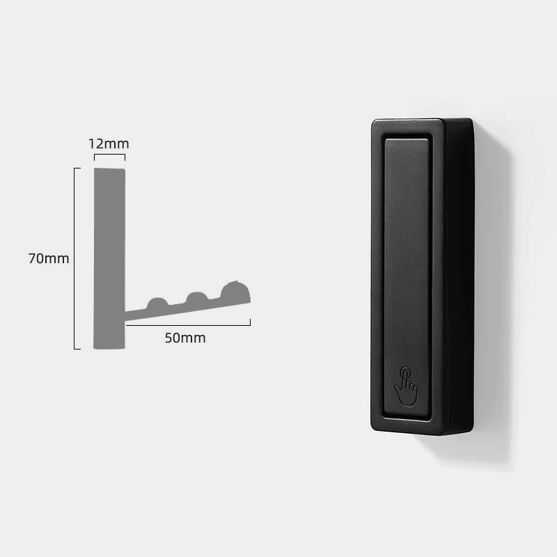 Folding Wall Hook – Zinc Alloy – Space-Saving Design