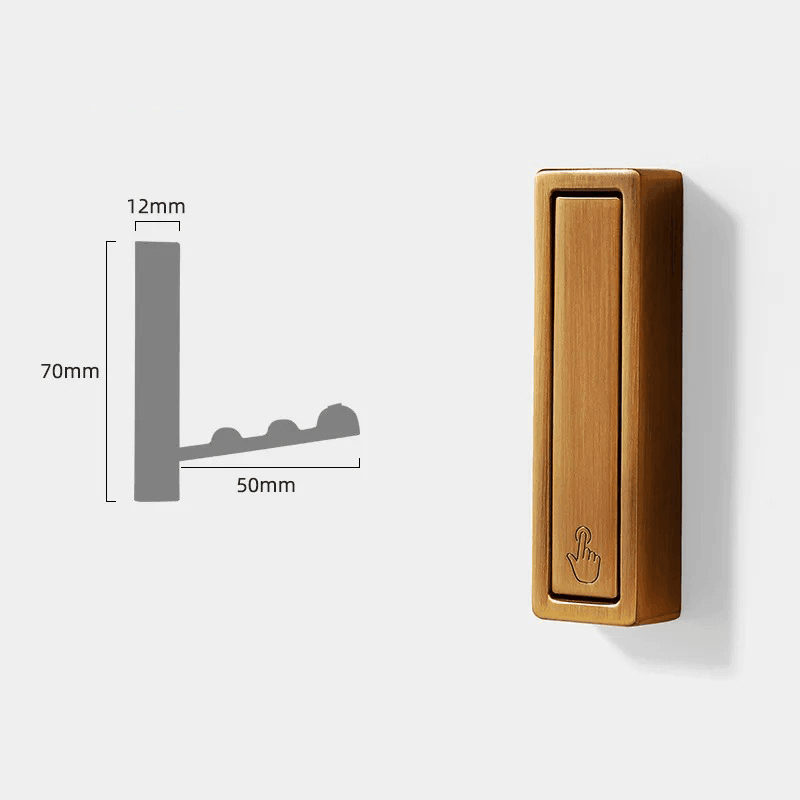 Folding Wall Hook – Zinc Alloy – Space-Saving Design