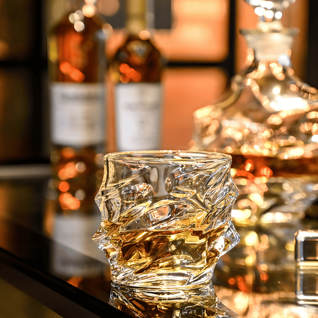 Japanese Whisky Glass – Tornado Design – Heat-Resistant Glass