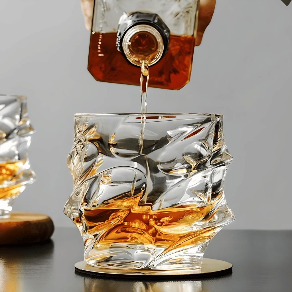 Japanese Whisky Glass – Tornado Design – Heat-Resistant Glass