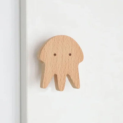 Wooden Wall Hooks – Animal Designs – Scandinavian Style