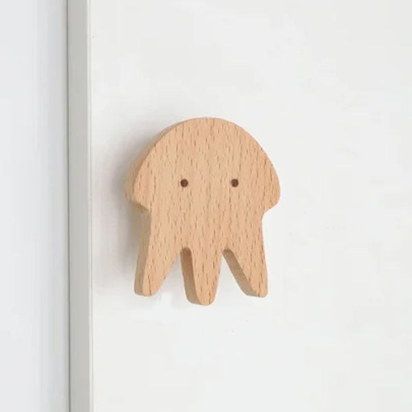 Wooden Wall Hooks – Animal Designs – Scandinavian Style