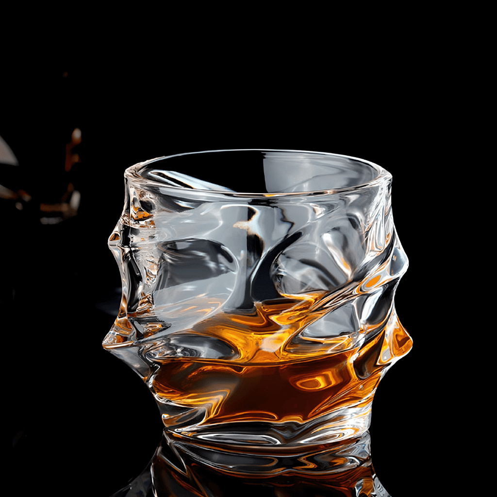 Japanese Whisky Glass – Tornado Design – Heat-Resistant Glass
