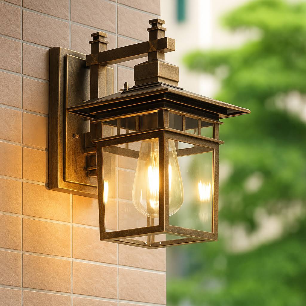 Outdoor Wall Light – IP65 – Adjustable Head – E27