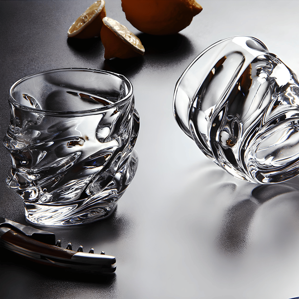 Japanese Whisky Glass – Tornado Design – Heat-Resistant Glass