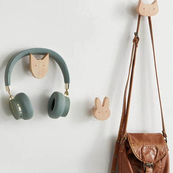 Wooden Wall Hooks – Animal Designs – Scandinavian Style