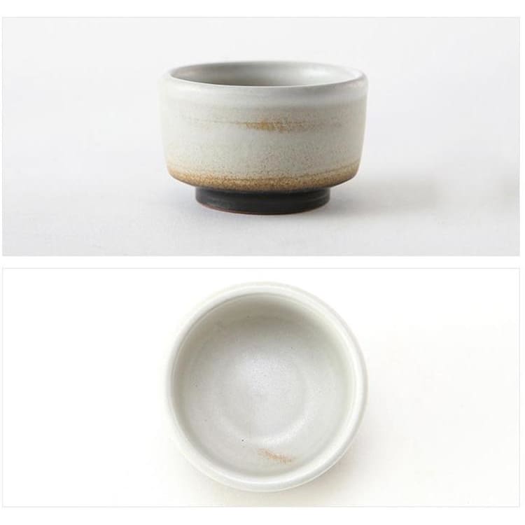 Japanese Sake Cup Handmade Purple Clay For Tea