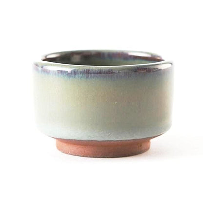 Japanese Sake Cup Handmade Purple Clay For Tea