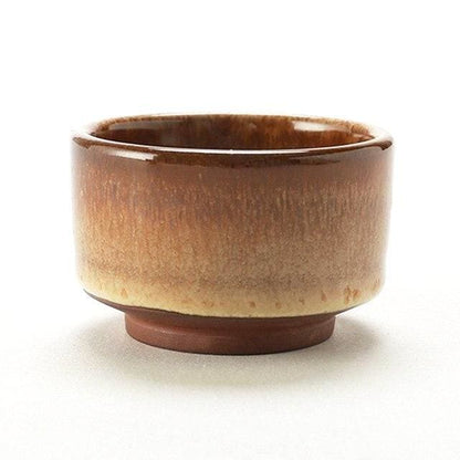 Japanese Sake Cup Handmade Purple Clay For Tea