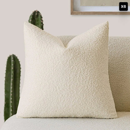 Bouclé Cushion Cover Soft Texture For Home