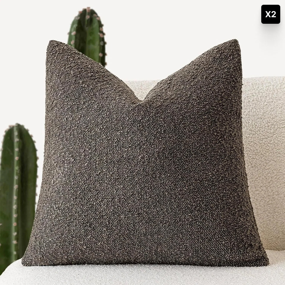 Bouclé Cushion Cover Soft Texture For Home