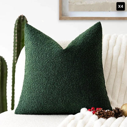 Bouclé Cushion Cover Soft Texture For Home