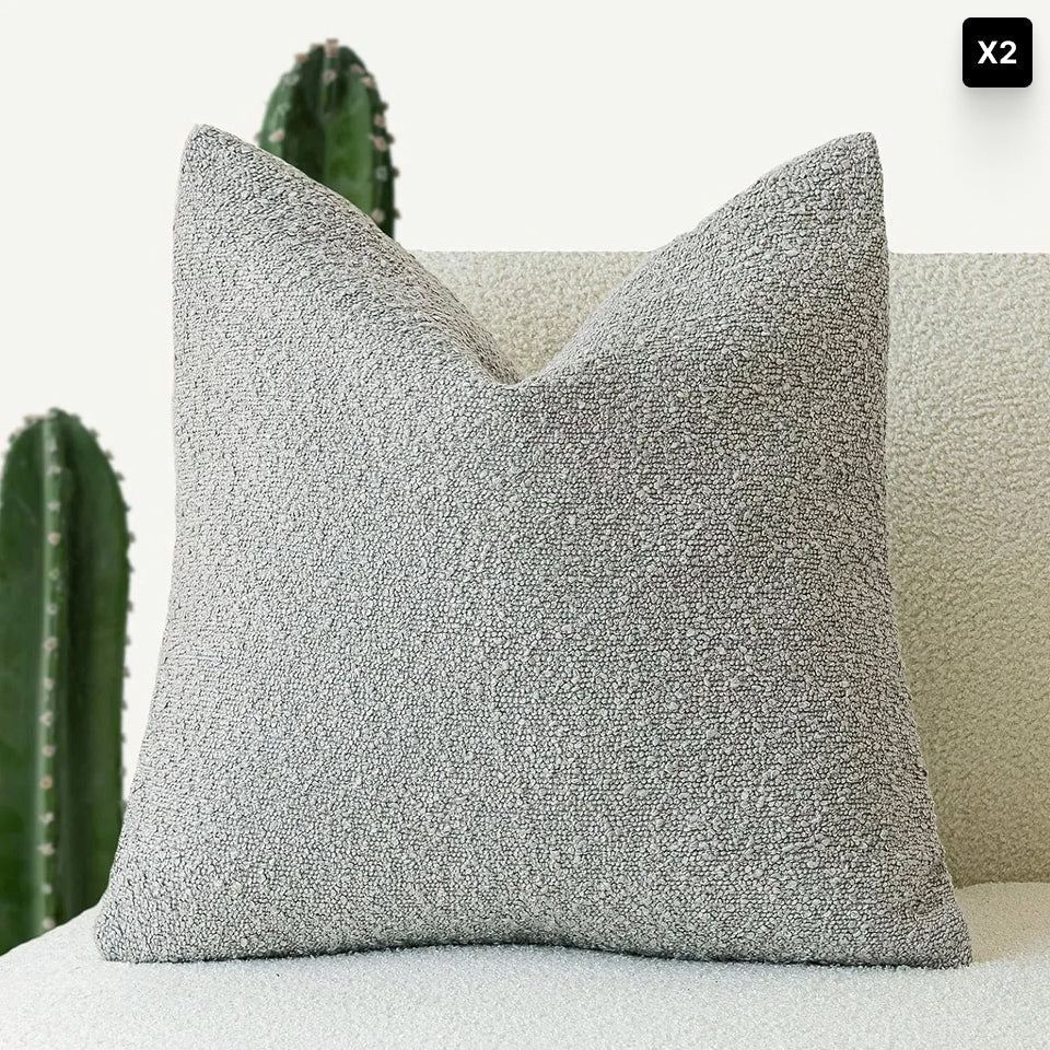 Bouclé Cushion Cover Soft Texture For Home