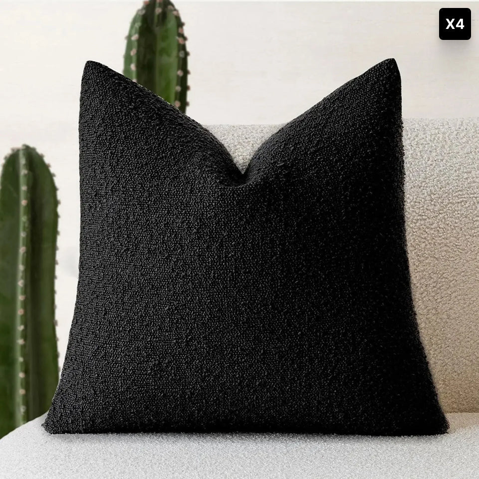 Bouclé Cushion Cover Soft Texture For Home